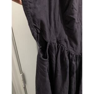 Billabong Designers Closet Boho Hippie Dress Shark bite Cut Out Side Sundress M